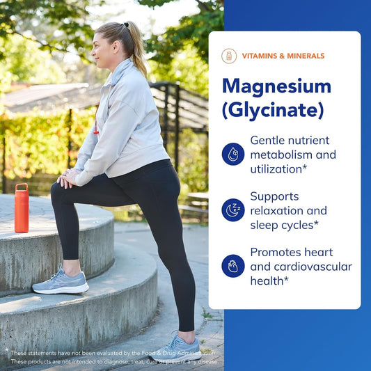 Pure Encapsulations Magnesium Glycinate 180 Capsules – Magnesium Supplement for Sleep, Relaxation, Muscle, Nerve & Heart Support