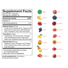 Balance of Nature Fruits and Veggies Supplements, 180 Capsules