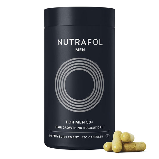 Nutrafol Men 50+ Hair Growth Supplement, 120 Capsules