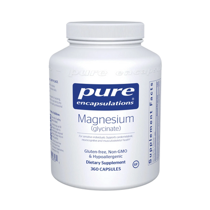 Pure Encapsulations Magnesium Glycinate 180 Capsules – Magnesium Supplement for Sleep, Relaxation, Muscle, Nerve & Heart Support